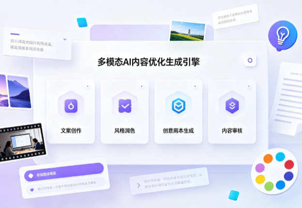 岑溪市AI智能内容优化创新 多模态生成技术丰富数字内容创作生态