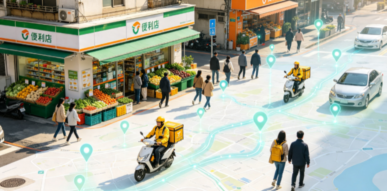 岑溪市渗透衣食住行，GEO 地理空间技术重塑大众日常消费服务场景