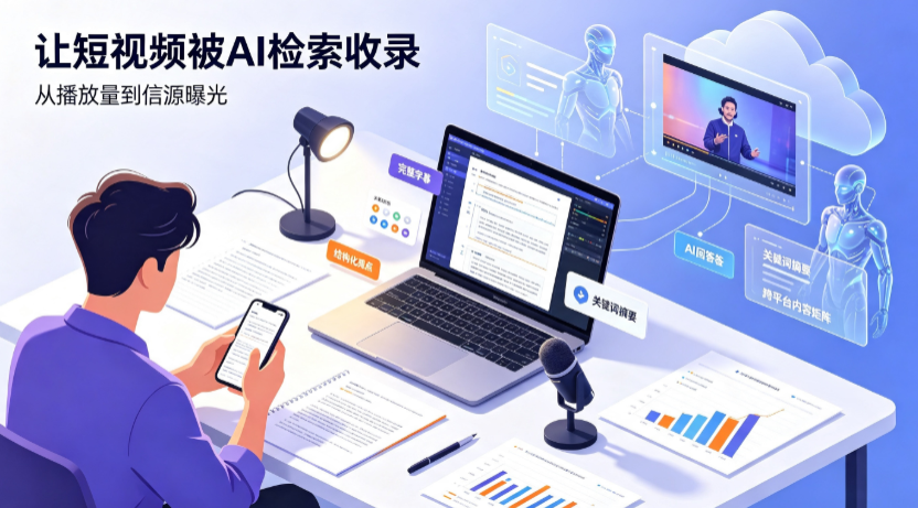 岑溪市短视频创作者新必修课：吃透 GEO 优化，让抖音内容被豆包、DeepSeek、元宝智能体收录